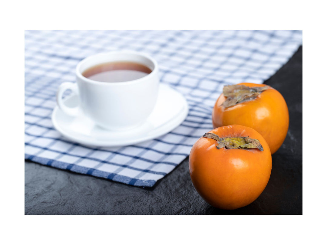 Spiced Persimmon Turmeric Tea Recipe
